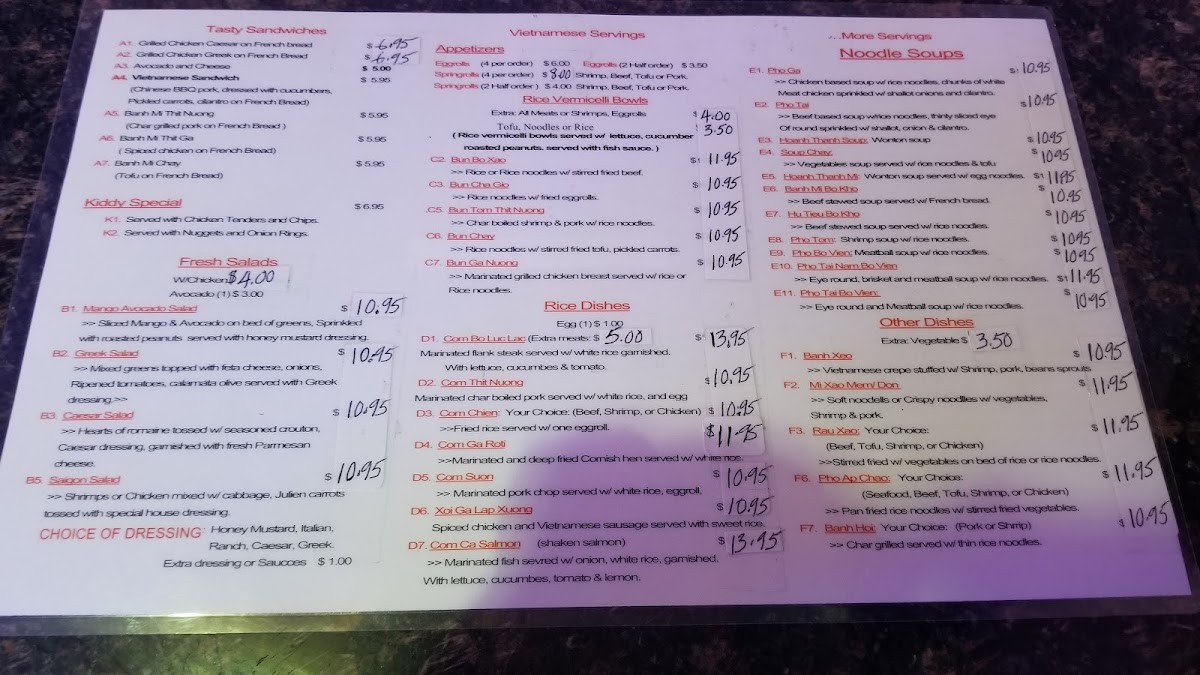 Menu Frosty's Caffè - Metairie-8