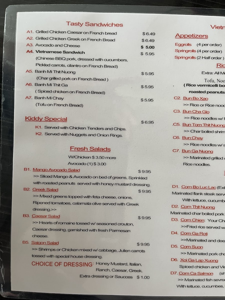 Menu Frosty's Caffè - Metairie-9